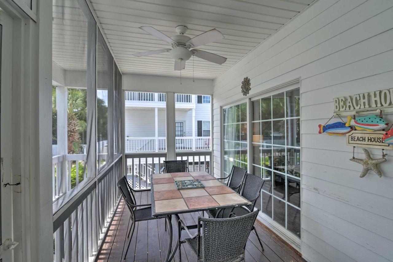 Surfside Beach Home Base Steps To Pool And Ocean! Myrtle Beach Exteriör bild